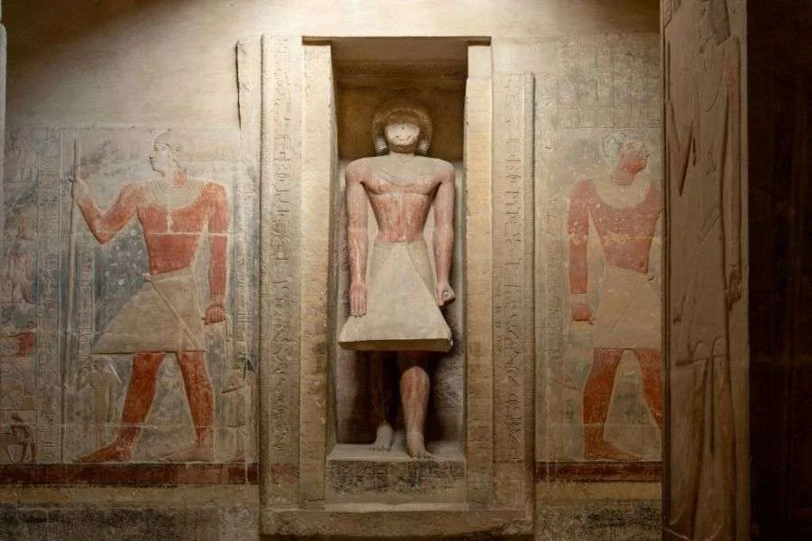 Tomb of Mereruka near the Step Pyramid in Saqqara