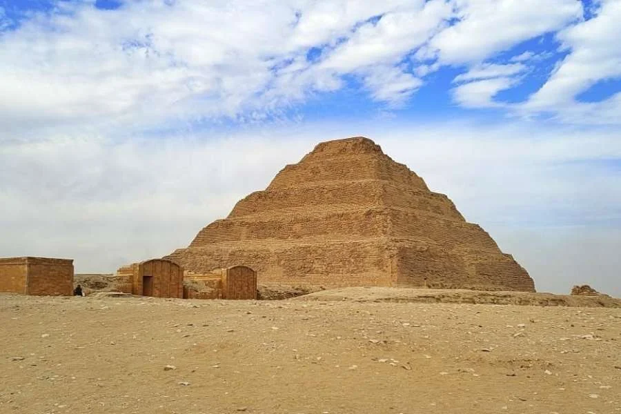 Pyramid of Djoser in Saqqara.