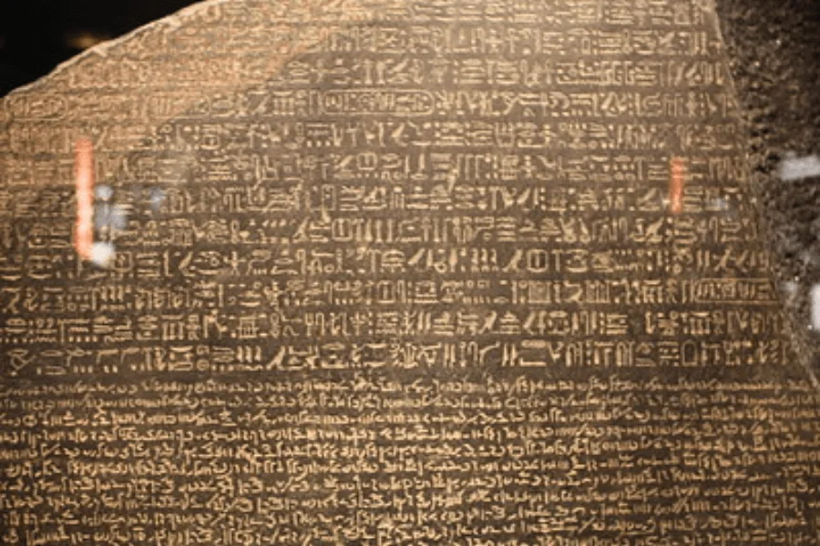 The Rosetta Stone.