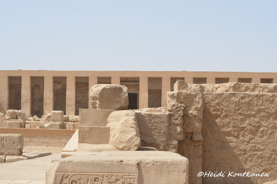 Temple of Seti I at Abydos in Upper Egypt, one of the most important temples of ancient Egypt