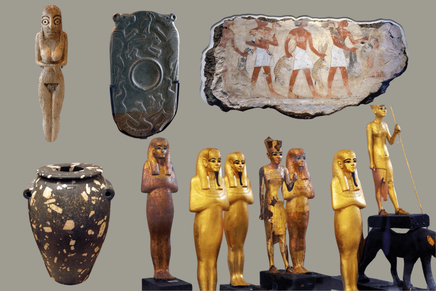 the Ancient Egyptian Art: Symbols, Mythology.