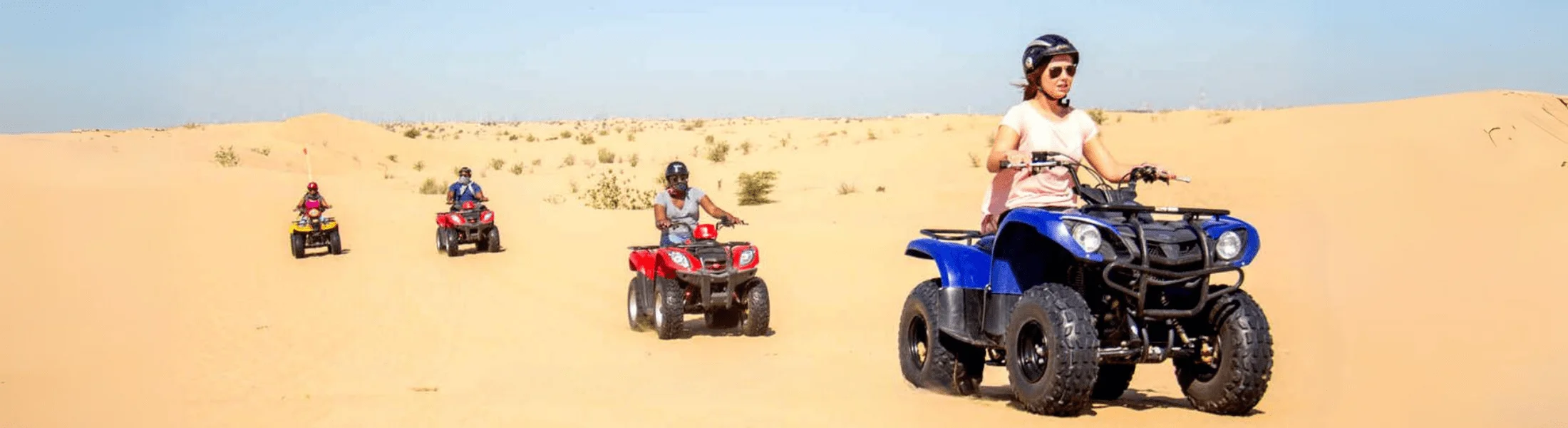 quad bike at giza pyramids