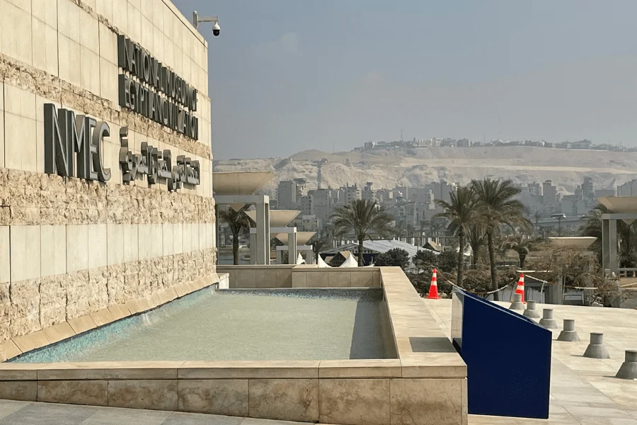 Structure of the National Museum of Egyptian Civilization