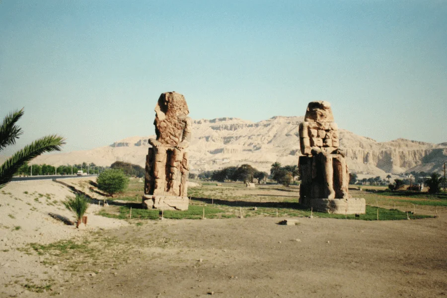 Colossi of Memnon in Luxor - 8 Days Cairo, Nile Cruise & Alexandria Tour