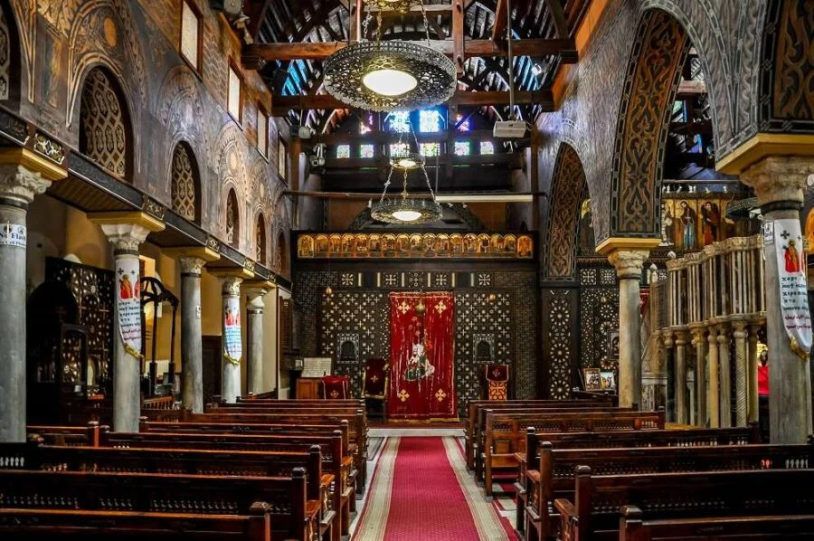 St Sergius and Bacchus Church construction