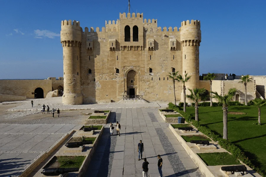 The Qaitbay Citadel in Alexandria - 8 Days Cairo, Nile Cruise & Alexandria Tour package