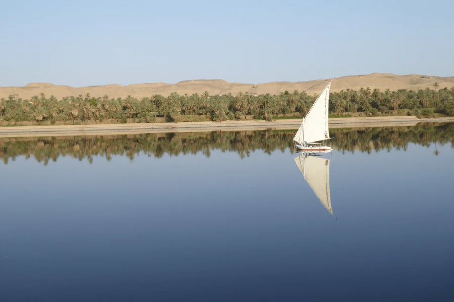Nile River flowing through Egypt and Africa – Egypt Tours Group
