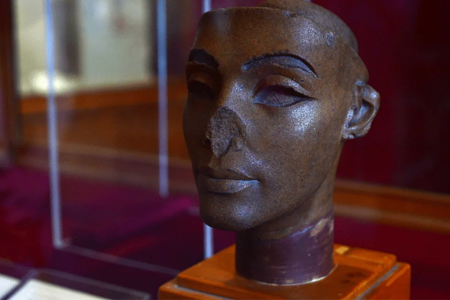 A stunned face inside Tell El Amarna- Egypt Tours Group.