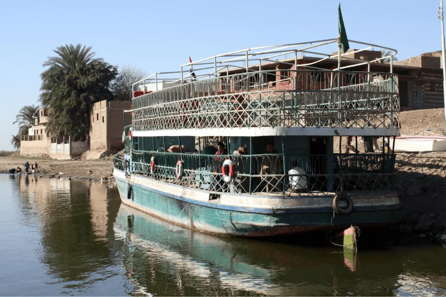 A nile cruise in Tell El Amarna region.