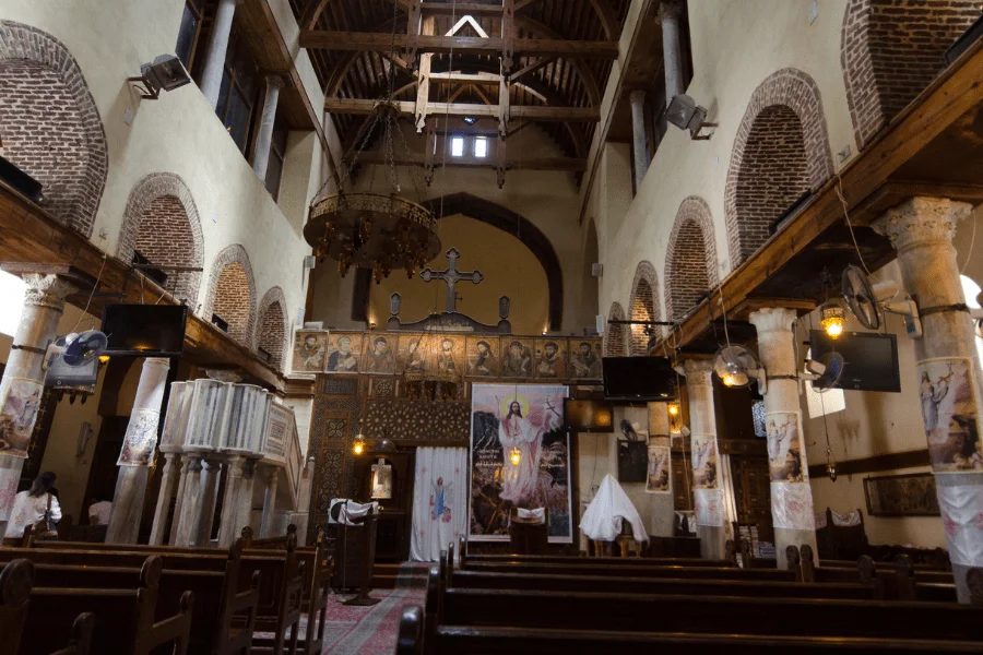 St Barbara Church. Egypt Tours Group.