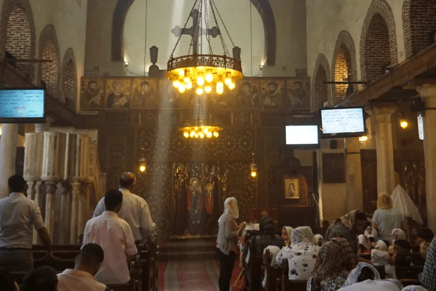 St Barbara Church. Egypt Tours Group.