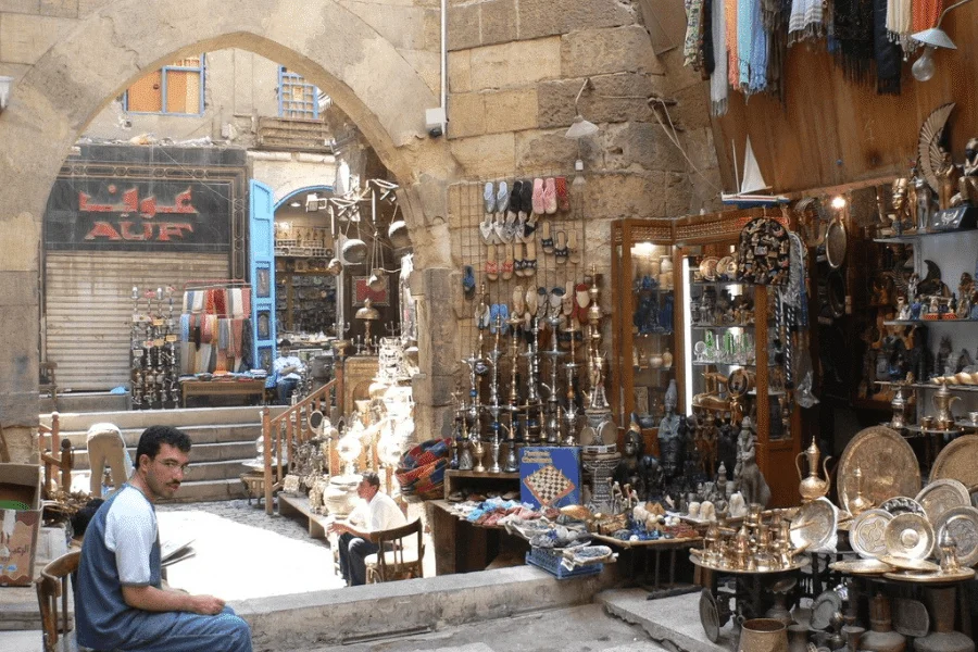 Khan Al-Khalili Bazaar, a part of our 10 Days Cairo, Nile Cruise & Alexandria Tour