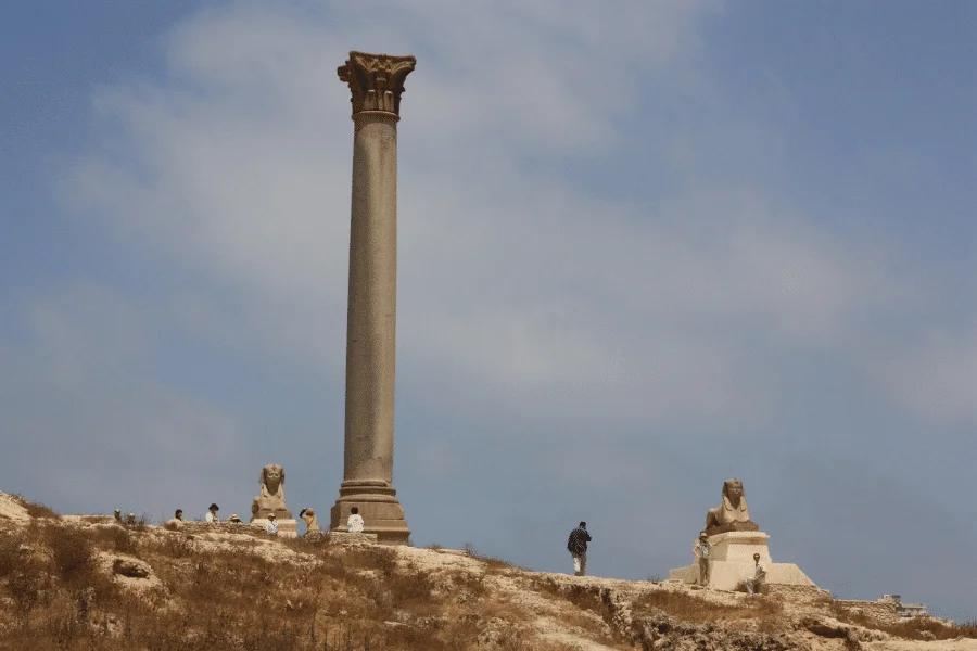 Pompey's Pillar - 10 Days Cairo, Nile Cruise & Alexandria Tour