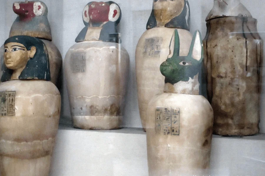 Canopic Jars.
