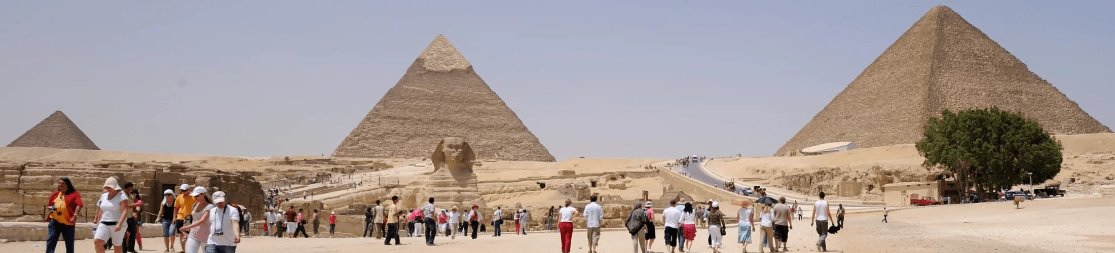 Giza Pyramids, part of our 12 Days Cairo, Hurghada, Alexandria, Luxor & Aswan Tour