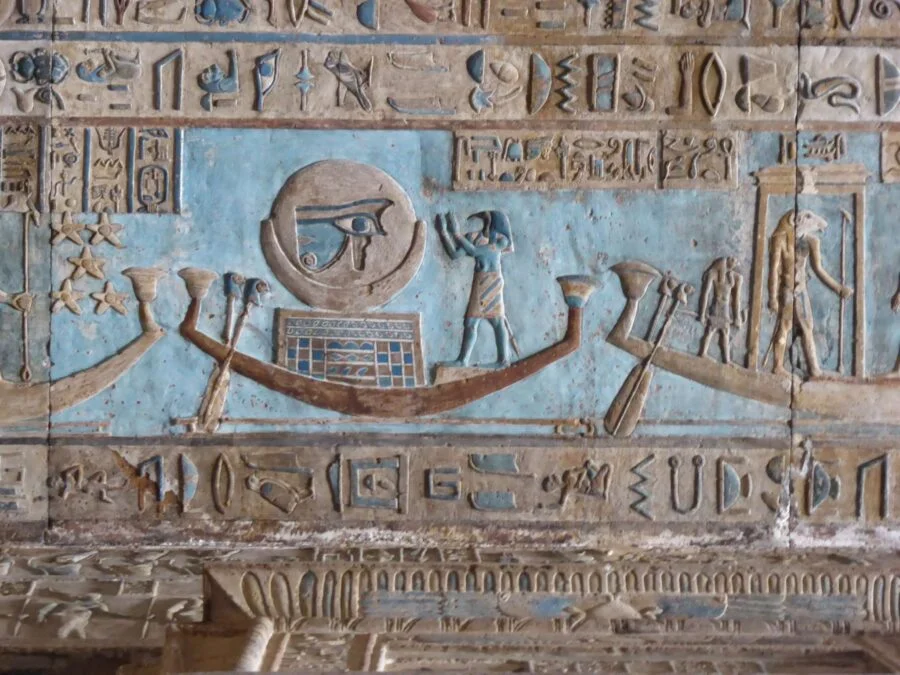 Eye of Horus, denoted by thoth.