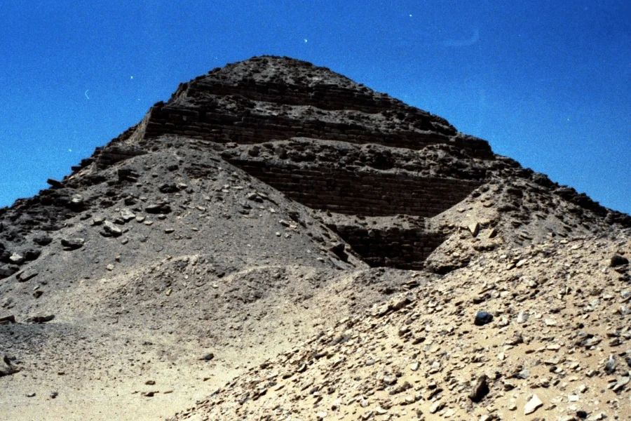 The Egyptian pyramid of Nyuserre