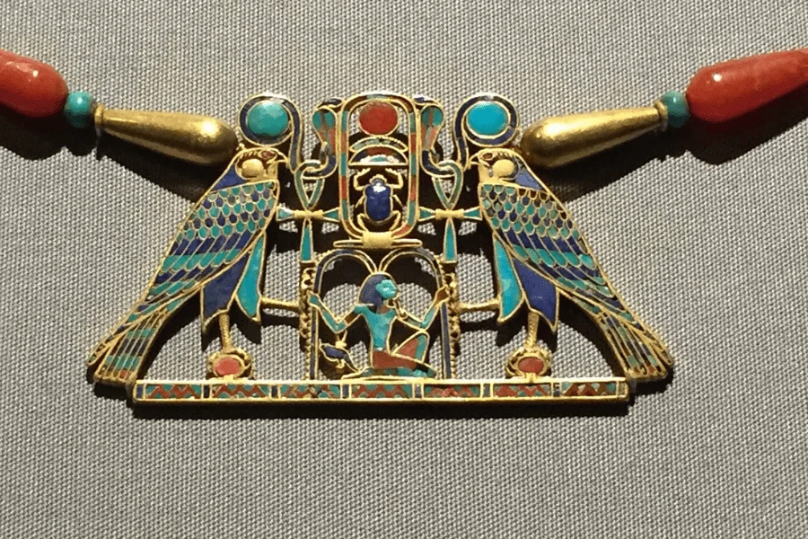 Ancient Egyptian jewelry.