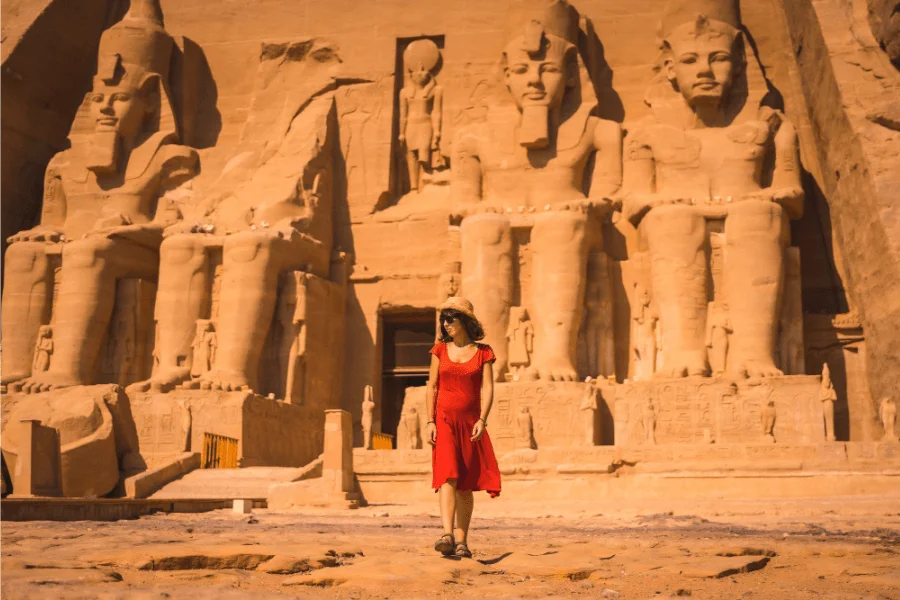 the grandeur of Abu Simbel, one of Egypt's most iconic ancient temples - 7 Days Cairo, Abu Simbel, Luxor and Bahariya Oasis Vacation