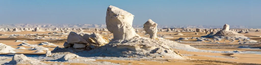 Siwa Tour Package - Amazing view of the White Desert in Egypt - 10 Days Cairo, Nile Cruise, Bahariya Oasis & White Desert Tour