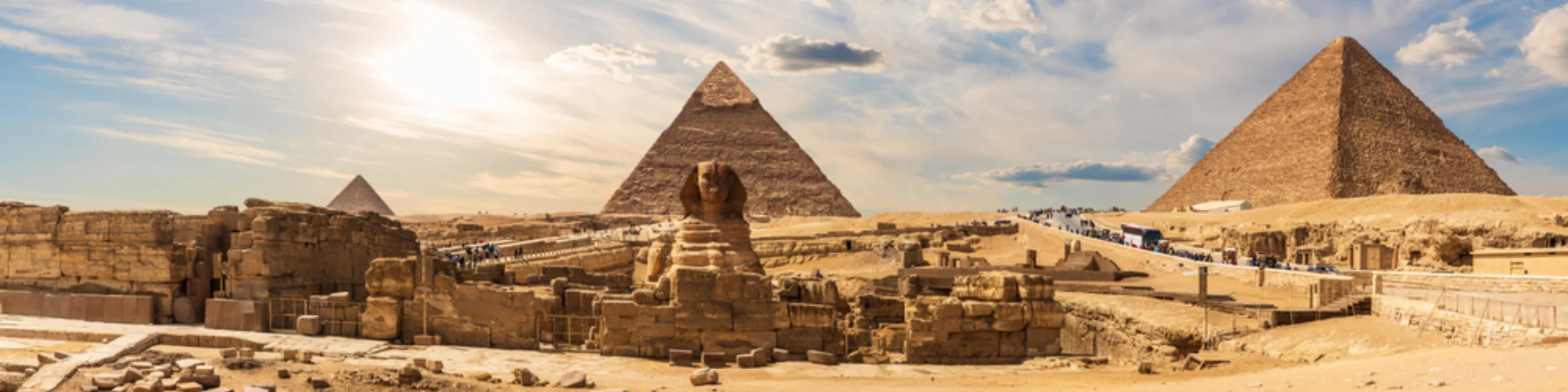 2 Days Trip to Cairo from El Gouna by Plane - The Great Pyramids of Giza with the Sphinx.