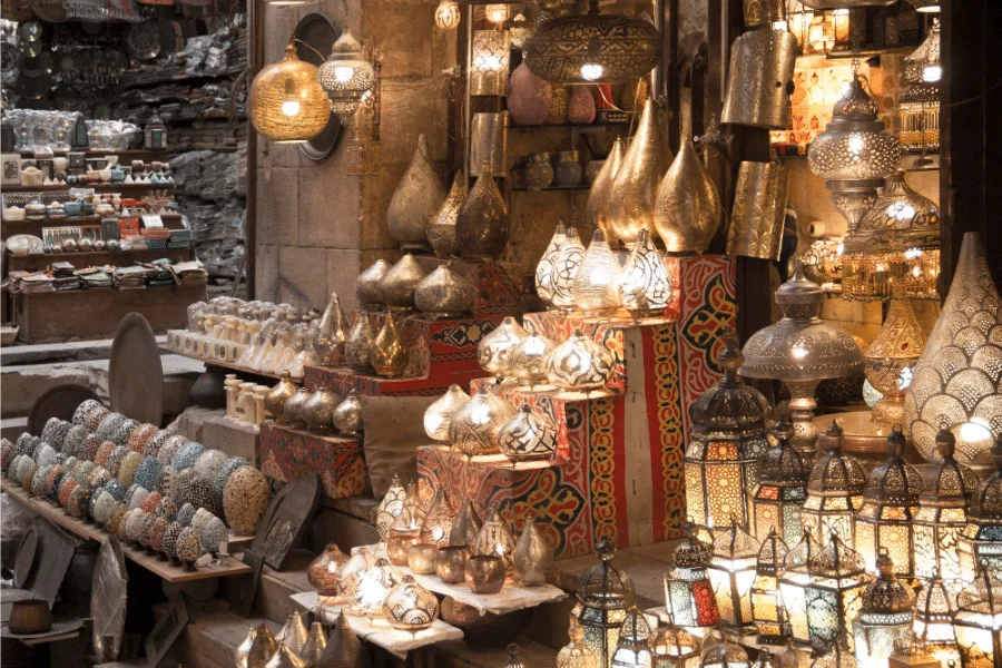 Khan El Khalili market, a historic gem in Cairo - 7 Days Cairo and Hurghada Holiday Package