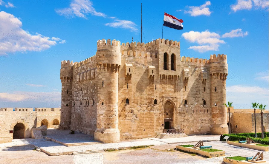 Majesty by the Mediterranean at Qaitbay Citadel - 13 Days Egypt Tour: Cairo, Nile Cruise & Alexandria