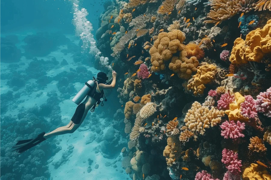 Dive into the Red Sea’s vibrant underwater world - 7 Days Cairo and Hurghada Holiday Package