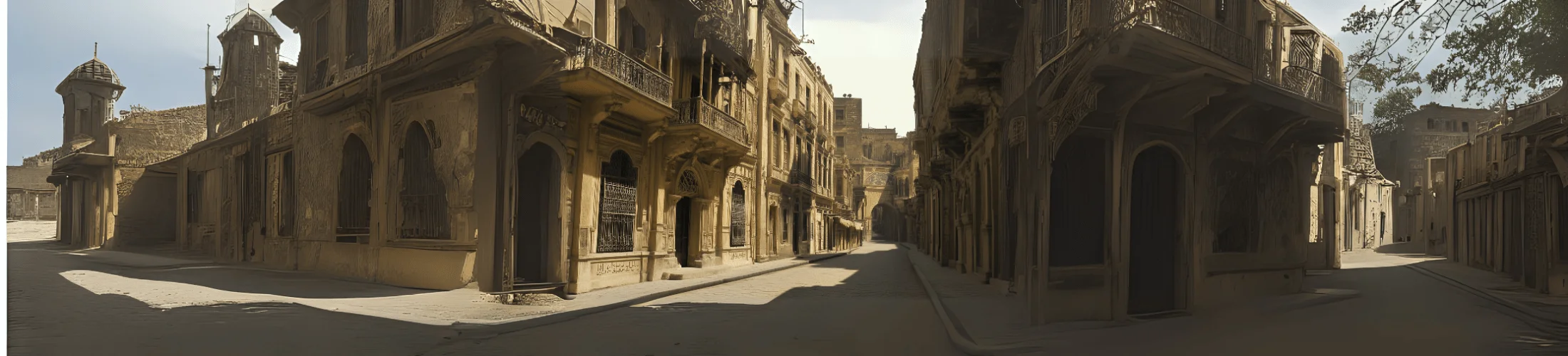 5 Days Cairo and Fayoum Tour - the old streets of cairo whit historic buildings and traditional markets.