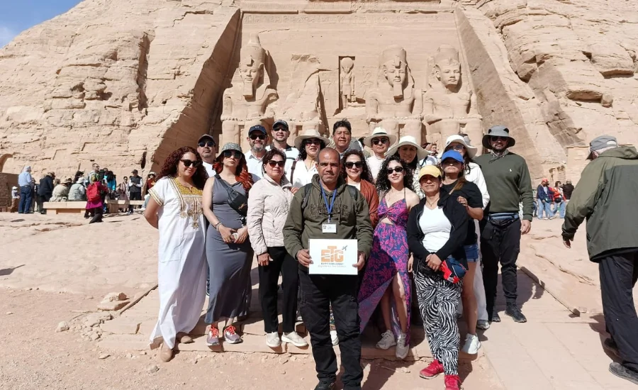 Abu Simbel Temples in Southern Egypt, part of our 15 Day Egypt Tour