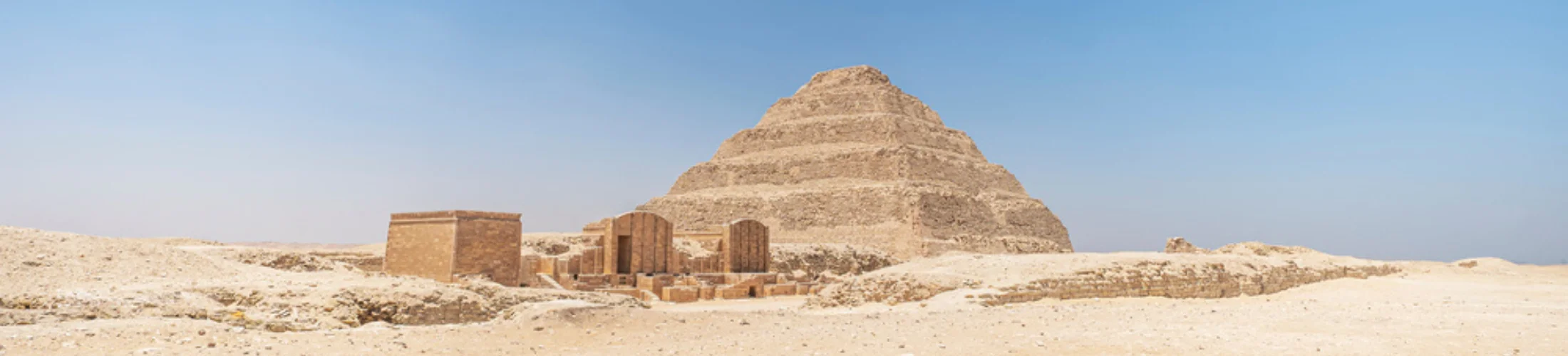 Saqqara Step Pyramid - 14 Days Cairo, Hurghada, Nile Cruise & Alexandria Tour