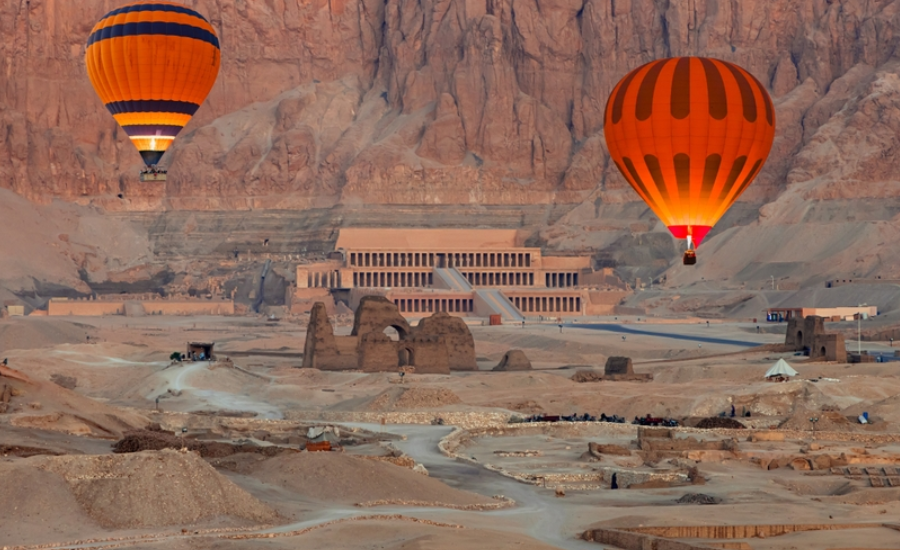 7 Days Cairo Nile Cruise and Alexandria Tour - Mortuary Temple of Hatshepsut in Luxor.