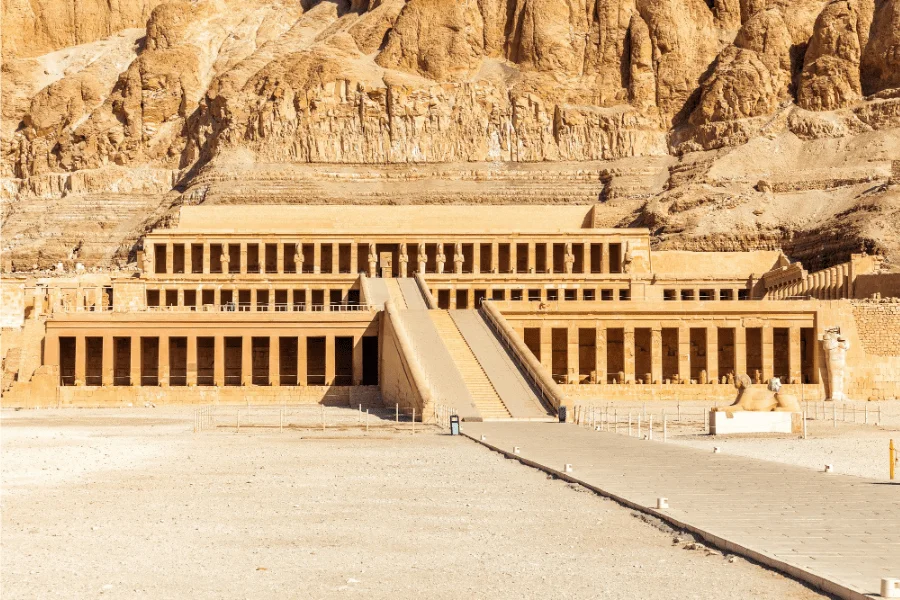 Temple of Hatshepsut – A Wonder of Ancient Egypt - 15 Days Cairo, Hurghada, Nile Cruise & Alexandria Vacation Package