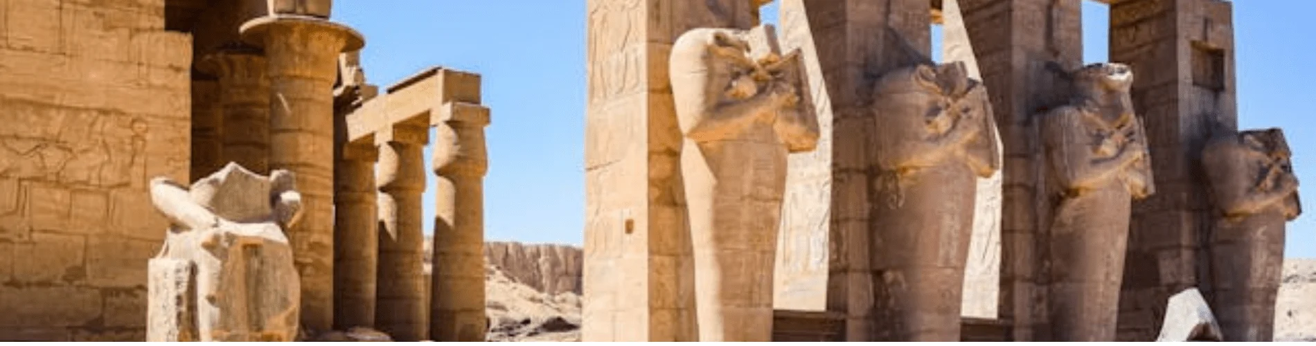 Ramesseum Temple – The Legacy of Ramses II, part of our Valley of the Queens Tour with Habu Temple