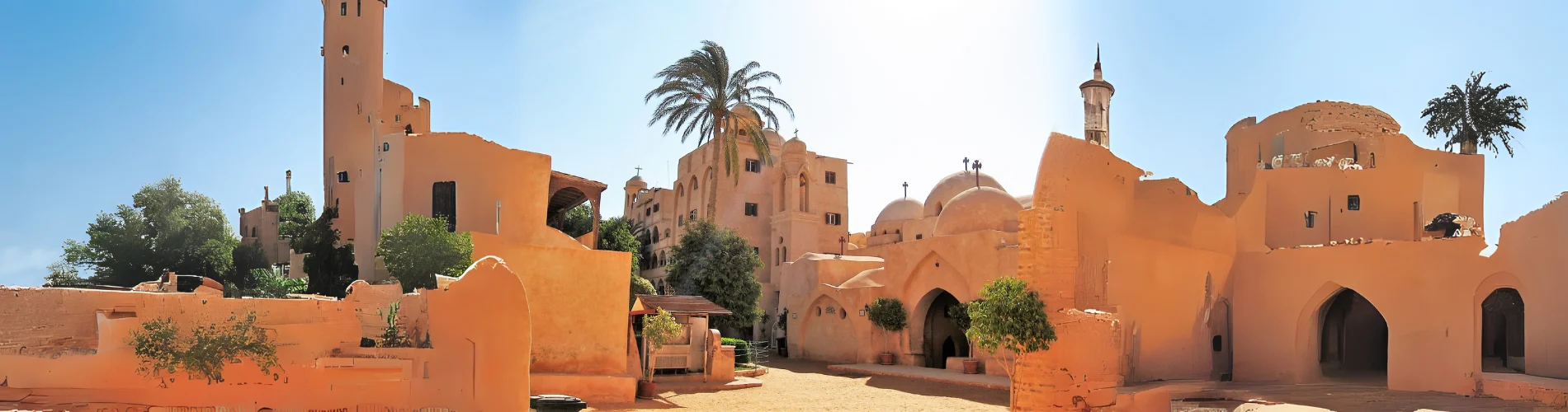 El Suryan Monastery – Wadi El Natrun, Egypt, part of our Wadi El Natrun Monasteries Tour