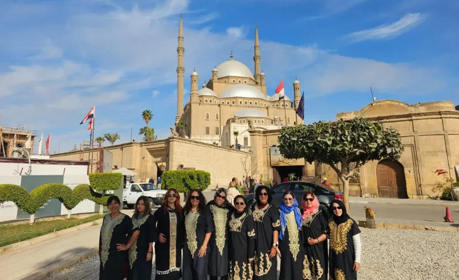 Our travelers visit Mohamed Ali Mosque in Cairo, a part of our 8 Days Cairo, Aswan, Luxor and Fayoum Tour Package