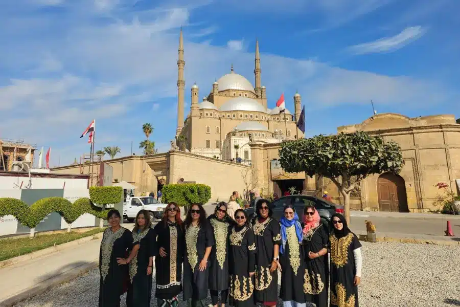 Our travelers visit Mohamed Ali Mosque in Cairo, a part of our 8 Days Cairo, Aswan, Luxor and Fayoum Tour Package