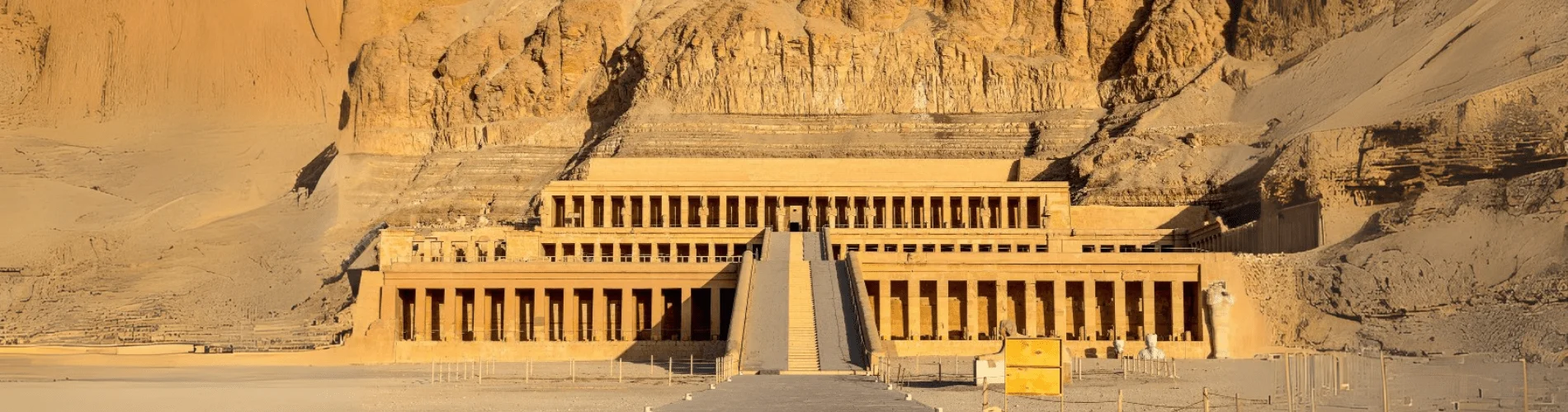 Hatshepsut Temple in Deir el-Bahari, Luxor, part of our 5-day Nile cruise from Cairo