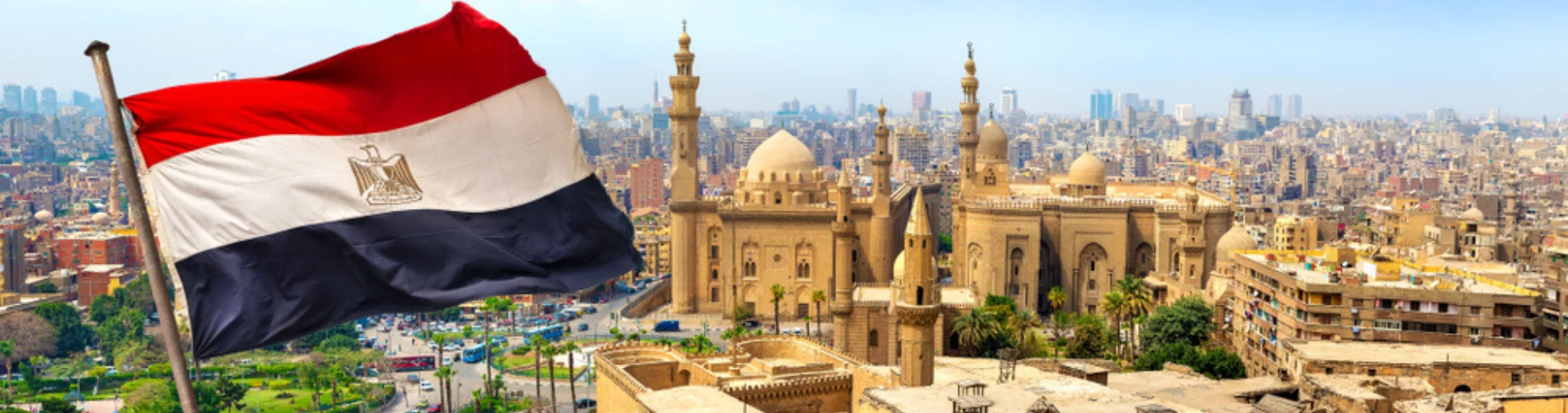 The majestic Sultan Hassan Mosque in Cairo, Egypt, showcasing Islamic architecture - 3 Days Cairo Tour from Luxor by Flight