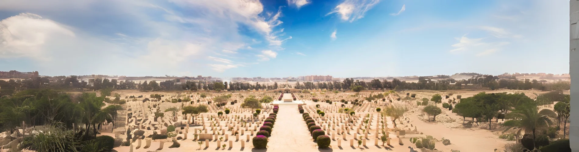 The Commonwealth War Cemetery, El Alamein - Al Alamein Day Tour from Cairo