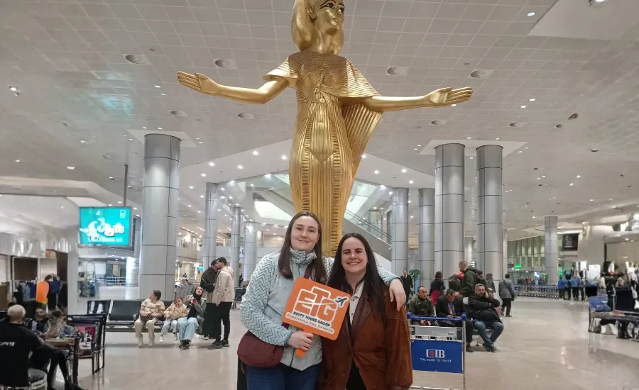 Travelers starting their 13 Days Egypt Tour: Cairo, Alexandria, Nile Cruise & Abu Simbel with Egypt Tours Group