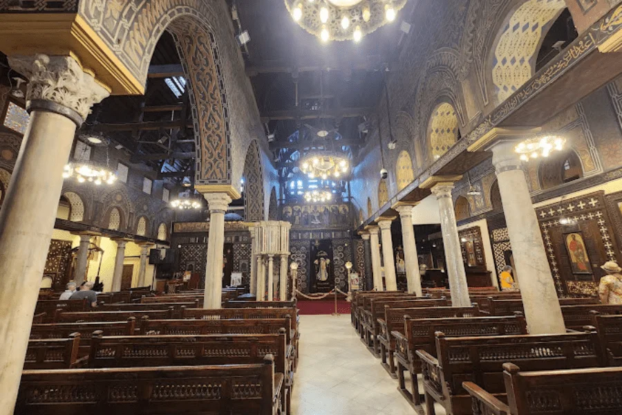 Exterior of the Hanging Church in Old Cairo