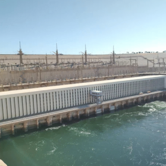 Panoramic view of the Aswan High Dam across the Nile - 4 Days Egypt Easter Nile Cruise Tour