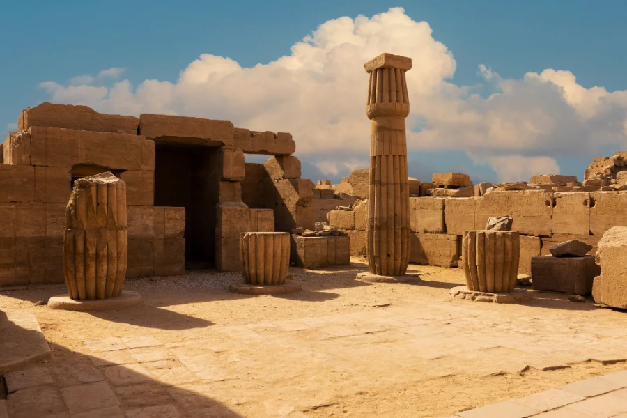 Karnak’s towering columns and open courtyards - 6 Days Cairo, Luxor, Aswan & Abu Simbel Easter Tour
