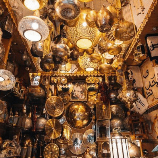 Colorful stalls in Khan El Khalili bazaar - 9 Days Egypt Easter Holiday: Cairo, Alexandria & Nile Cruise