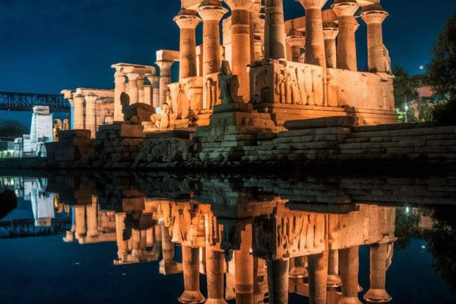 Temple of Isis on Philae Island in Aswan - 6 Days Cairo, Luxor, Aswan & Abu Simbel Easter Tour