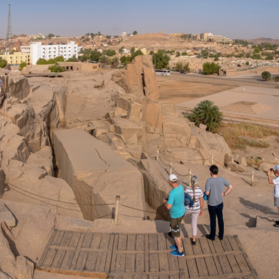 Massive Unfinished Obelisk in the granite quarries of Aswan - 8 Days Cairo, Nile Cruise & Abu Simbel Easter Holiday
