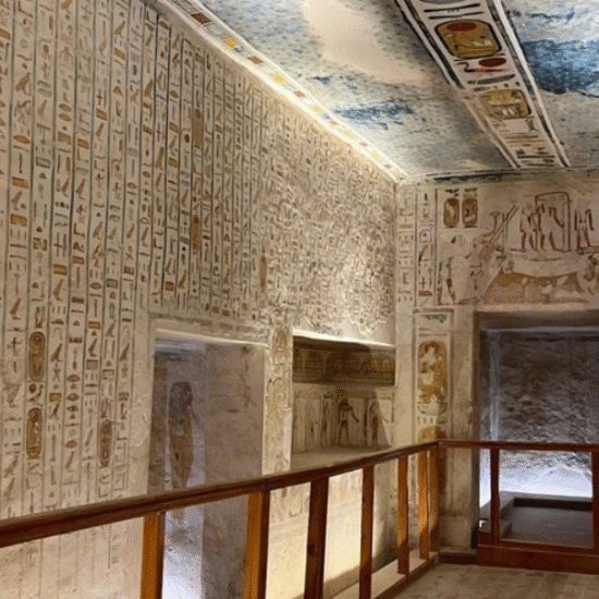 Entrance to tombs in the Valley of the Kings - 6 Days Cairo, Luxor, Aswan & Abu Simbel Easter Tour