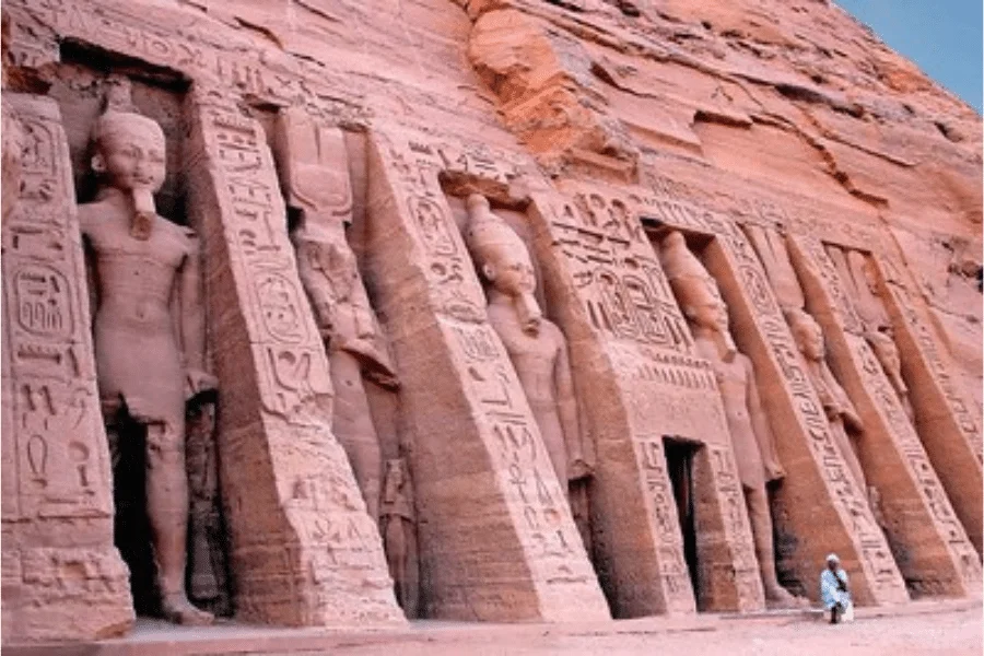 Abu Simbel Temple – Monument of Ramses II, a partt of our 9 Days Cairo, Alexandria & Nile Cruise Honeymoon Package