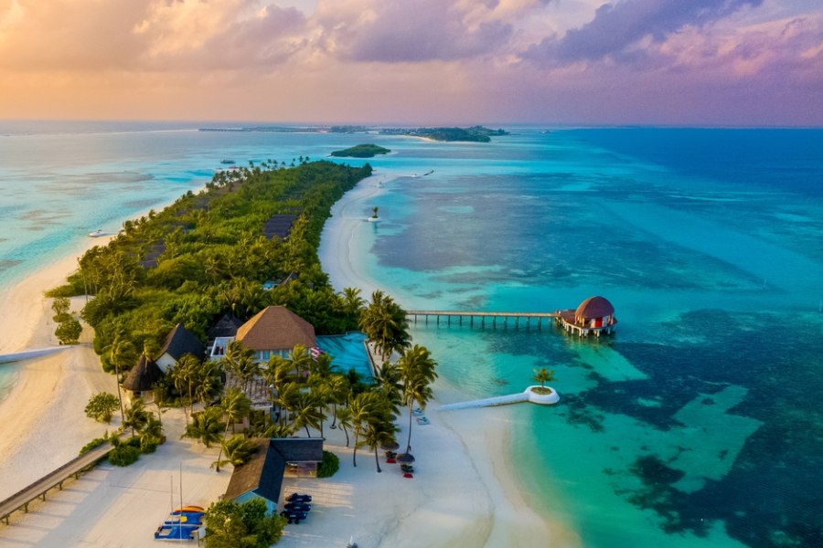Best places to travel in July - Maldives